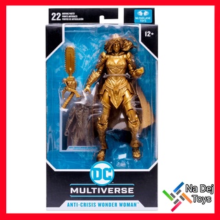 Anti-Crisis Wonder Woman Gold DC Multiverse McFarlane Toys 7" Figure แอนตี้ ไครซิส วันเดอร์ วูแมน (ทอง) ดีซีมัลติเวิร์ส