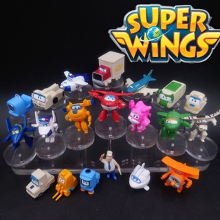 โมเดล Super Wing ขนาด 4 Cm  20 แบบ ( 4 ชุด )  แยกตัวขาย ซื้อครบก็ได้ถูกกว่าเยอะเลย น่ารักมาก วัสดุอย่างดี งานจีนจ้า♥️♥️