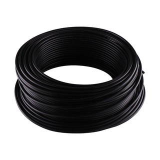 สายไฟ THW-A สายไฟ THW-A BCC 1x16 ตร.มม. 100 ม. สีดำ สายไฟ งานระบบไฟฟ้า ELECTRIC WIRE THW-A BCC 1X16SQ.MM 100M BLACK