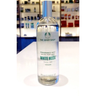 ♥พร้อมส่ง♥The body shop White musk body mist 100ml New Vegan100%