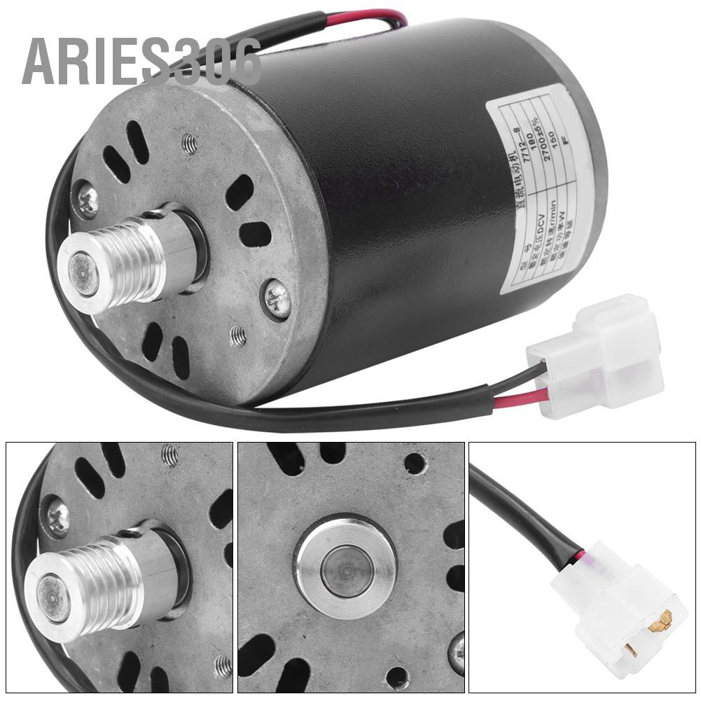 aries306-7712-8-มอเตอร์แปรงแม่เหล็กไฟฟ้า-ซิงโครไนซ์ล้อ-dc-180v-150w-อะลูมิเนียมอัลลอย