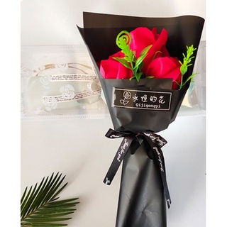 🌸พร้อมส่ง🌸กุหลาบวาเลนไทน์🌹กุหลาบแดง ดอกไม้วาเลนไทน์ ของขวัญวาเลนไทน์ ช่อกุหลาบสบู่💐❤️rose valentine ของขวัญวันครบรอบแฟน