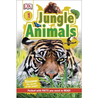 DKTODAY หนังสือ DK READERS 1:JUNGLE ANIMALS(HB)