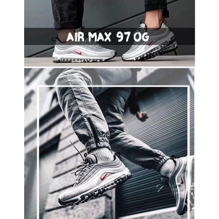 ข้อเสนอพิเศษ-ของแท้-nike-air-max-97-รองเท้าผ้าใบผู้ชายและผู้หญิง