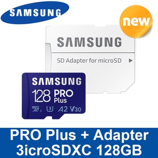 SAMSUNG MB-MD128KA/KR PRO Plus + Adapter 3icroSDXC 128GB Memory Card Korea