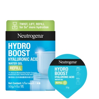 Neutrogena Hydro Boost Hyaacid Water Gel 50G Refill นูโทรจีนา ไฮโดร บูสท์ ไฮยาลูโรนิก เอซิด วอเตอร์ เจล 50กรัม รีฟิล (สุดคุ้ม)