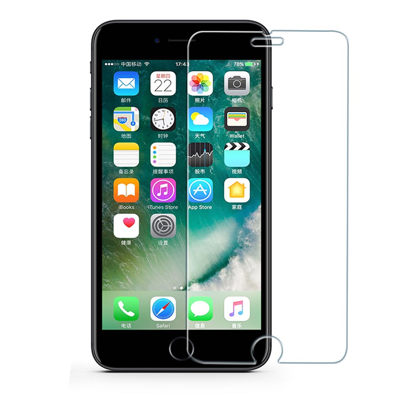ภาพหน้าปกสินค้าฟิล์มกระจกนิรภัย กันรอยหน้าจอ สําหรับ iPhone 13 12 11 Pro X Xr Xs Max 5 5 S 6 S 7 8 Plus จากร้าน bluecypress.th บน Shopee