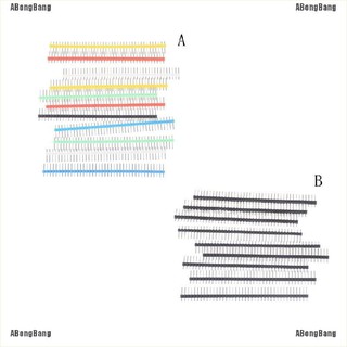 Abongbang แถบเชื่อมต่อ 40 pin 1x40 2.54 10 ชิ้น