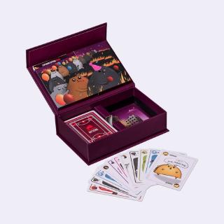 ภาพขนาดย่อของภาพหน้าปกสินค้าExploding Kittens Card Game-Party Pack (no music) จากร้าน ugfodvpseu บน Shopee