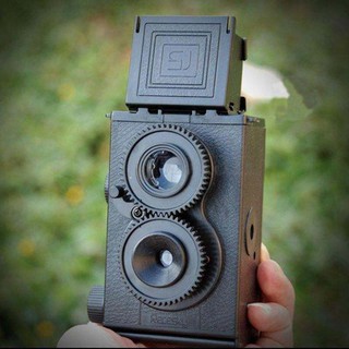 ภาพขนาดย่อของภาพหน้าปกสินค้ากล้องฟิล์ม 35มม. กล้องทอย TRL DIY - LOMO DIY Dual Lens Reflex Camera Retro Classic จากร้าน vissavat บน Shopee