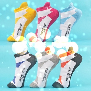 ถุงเท้ากีฬา ถุงเท้าVictor Victory Towel Bottom Badminton Socks Pingpong Ping-pong Table Tennis Socks Mens Sweat Absorption Running Socks Womens Deodorant Thickened Sports Socks Wholesale