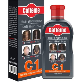 Caffeine Hair shampoo Anti hair แชมพูบำรุงเส้นผมหนังศรีษะลดการหลุดล่วง