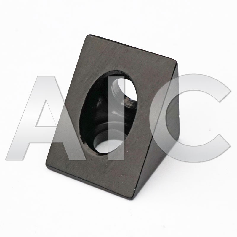 triangle-bracket-20mm-ดำ-เงิน-แพ็ค-4-ชิ้น-aic-ผู้นำด้านอุปกรณ์ทางวิศวกรรม