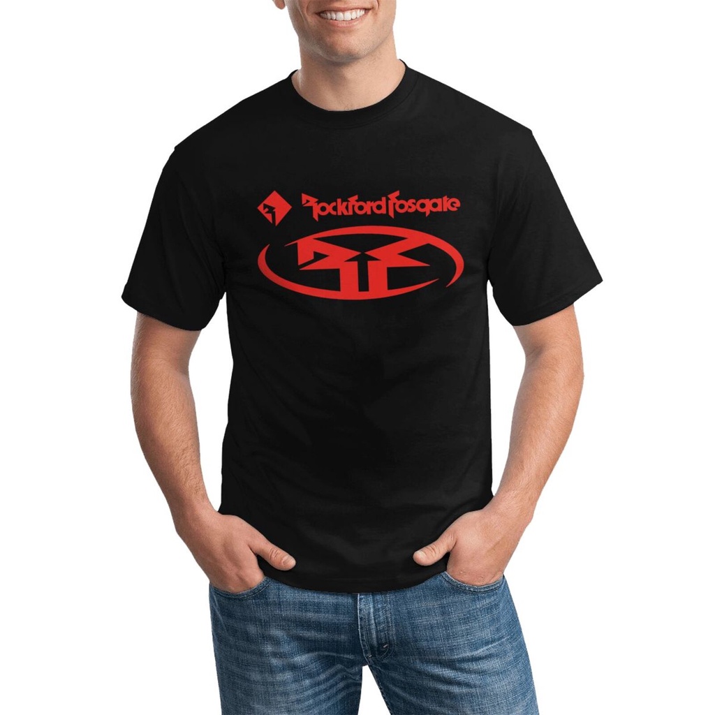 เสื้อยืด-พิมพ์ลายโลโก้-rockford-fosgate-หลากสี-แฟชั่นสําหรับผู้ชายs-5xl