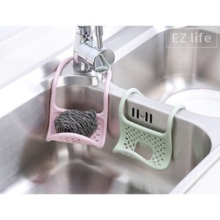 EZ​ ที่ใส่ฟองน้ำล้างจาน ที่ใส่สบู่​ Bendable Kitchen Sink Hanger