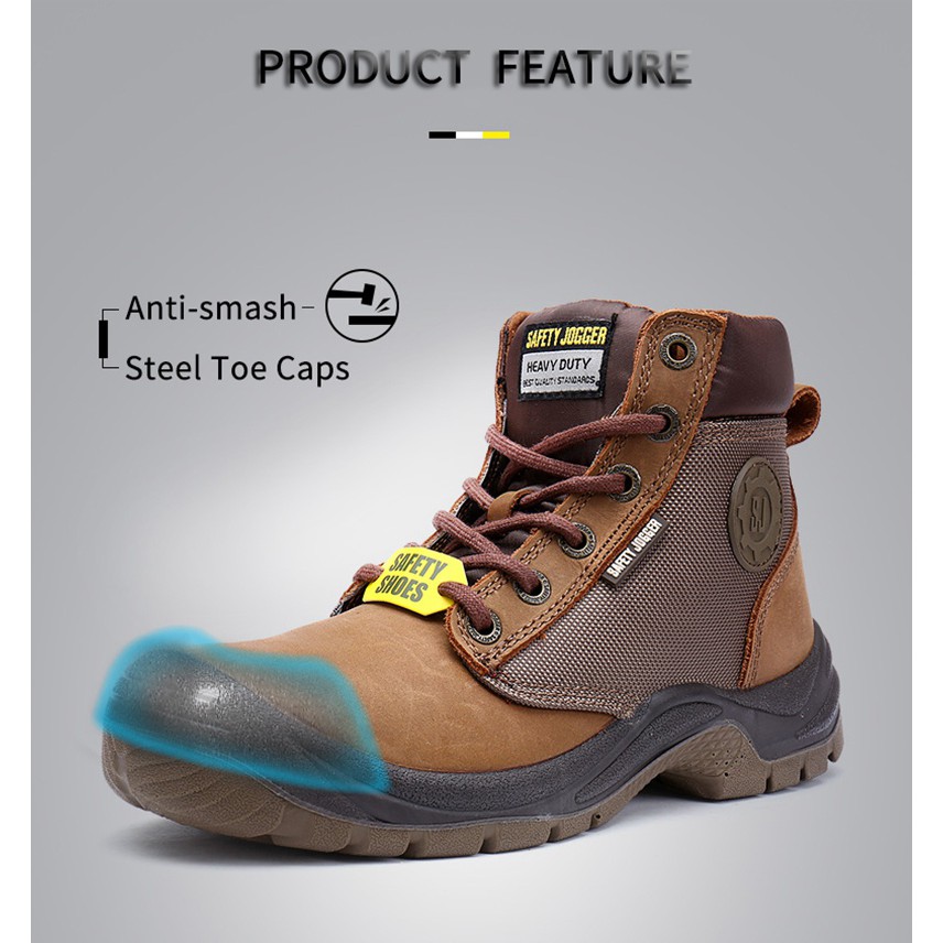 ภาพหน้าปกสินค้าSafety Jogger รองเท้าเซฟตี้ รองเท้านิรภัย หัวเหล็ก พื้นเหล็ก รองเท้าทํางาน Safety shoes Work shoes จากร้าน famous_brand_safety_shoes บน Shopee