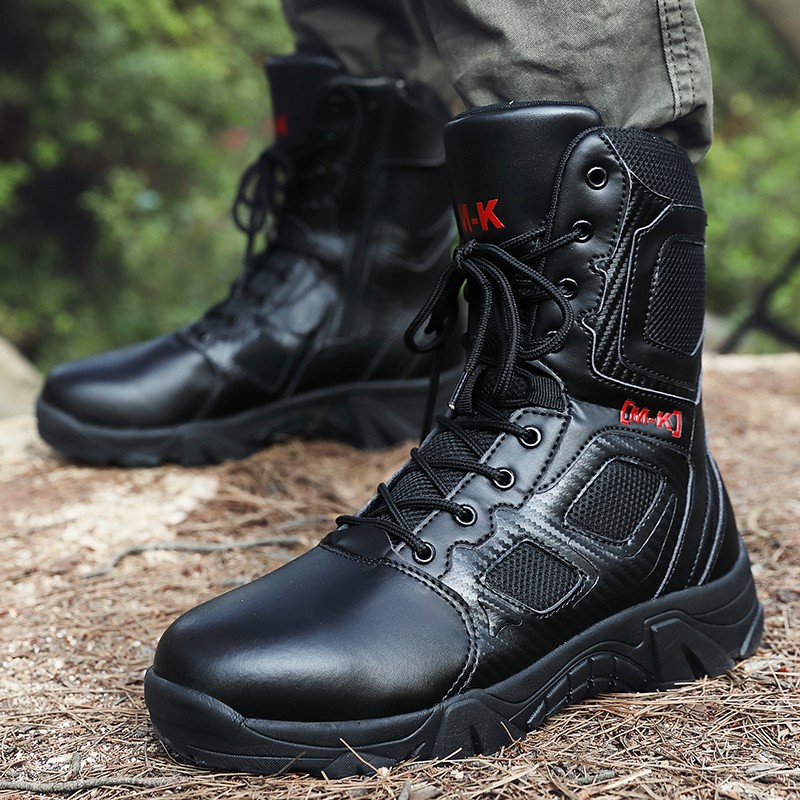 Combat safety boots best sale