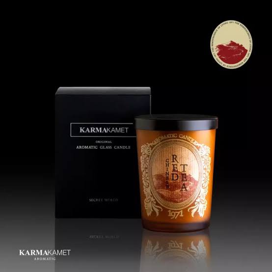KARMAKAMET Original Aromatic Glass Candle กลิ่น Tasmanian Lavender