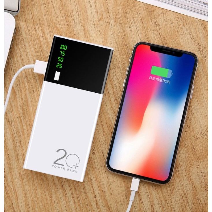 เพาเวอร์แบงค์-พาวเวอร์แบงค์-แบตเตอรี่สำรอง-20000mah-พาวเวอแบงค์แท้-ของแท้-100-พาวเวอร์แบงค์-เพาวเวอร์แบงค์-รองรับชาร์จเ