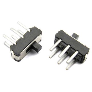 Slide Switch 2P2T สวิตซ์เลื่อน MSS-22D18 6ขา