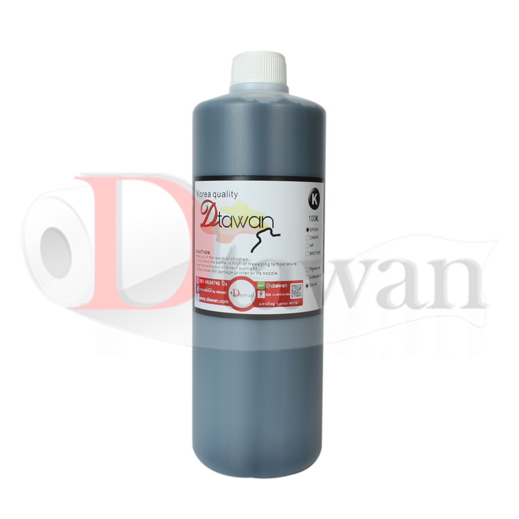dtawan-น้ำหมึกเติม-ปริ้นเตอร์-epson-dye-ink-korea-quality-คุ้มค่า-คุ้มราคา-ใช้พิมพ์เอกสาร-ขนาด1-000-ml