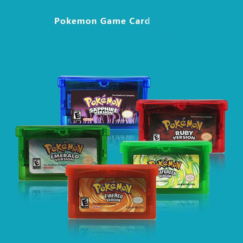 ภาพหน้าปกสินค้าการ์ดเกม pokemon ndsl/gbc/gbm/gba/sp สำหรับเกมบอย Game Boy Advance gba pokemon รุ่นอัลตร้าไวโอเลต หลากสี คลาสสิก จากร้าน jypgame.th บน Shopee