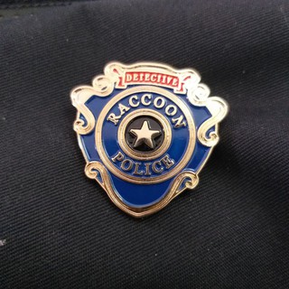 เข็มกลัด Resident evil R.P.D Raccoon City Police Pin Badge