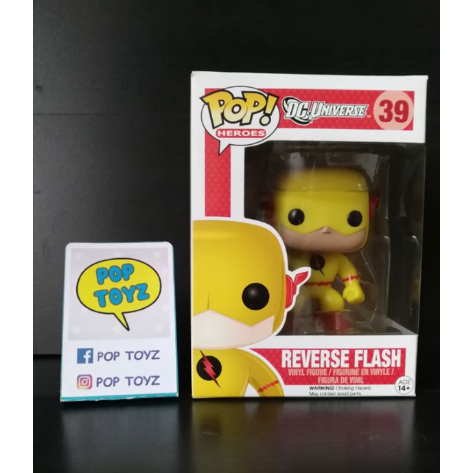 FUNKO POP Reverse Flash 39 DC The Flash ของแท้ งานเก่าเลิกผลิตแล้ว หา ...