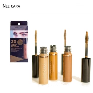 ภาพขนาดย่อของสินค้าNee cara 3D TINTED BROW MASCARA N558 ทิ้นท์โบรว มาสคาร่า คิ้ว