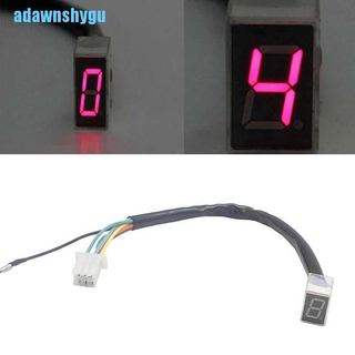 [adawnshygu] ไฟแสดงสถานะเกียร์ดิจิทัล LED สําหรับรถจักรยานยนต์