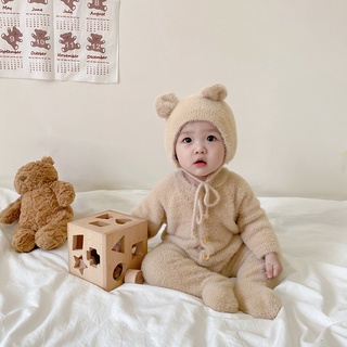 ภาพหน้าปกสินค้าชุดจั๊มสูท ลายหมีน่ารัก แฟชั่นฤดูใบไม้ร่วง สําหรับเด็กผู้หญิง 2022 ที่เกี่ยวข้อง