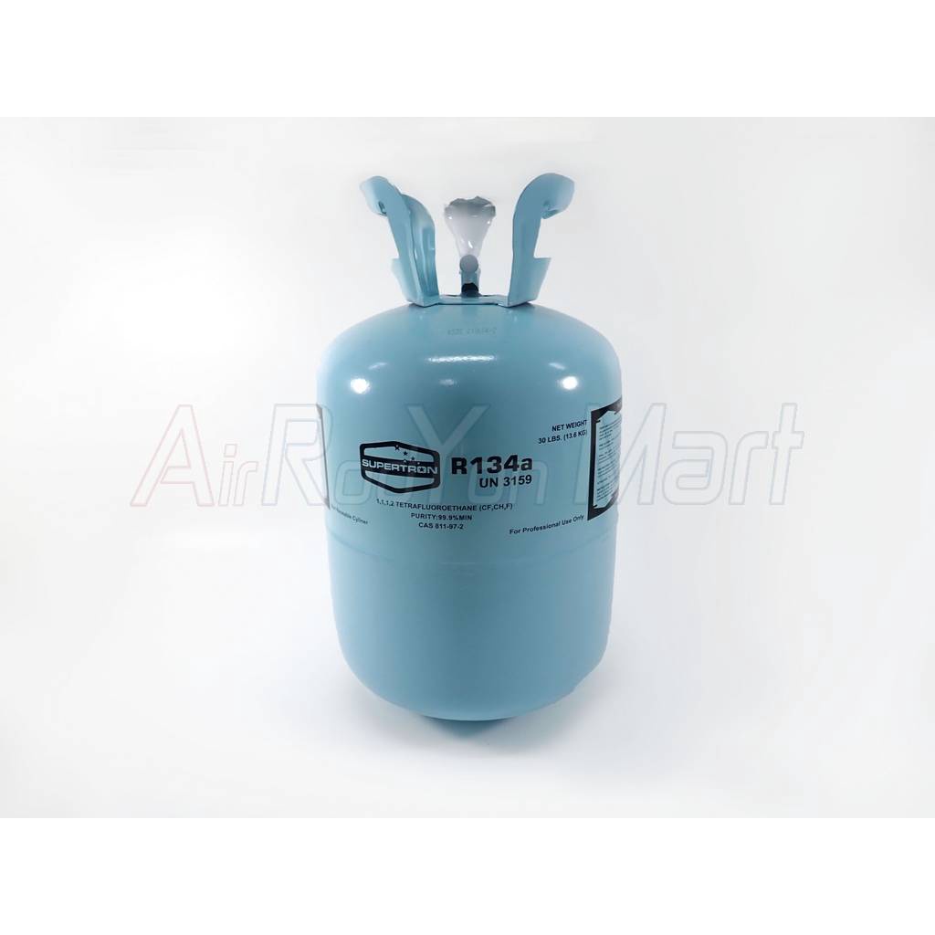 น้ำยาแอร์-r134a-supertron-ขนาด-13-6-kg-refrigerant-r134a-30-lbs