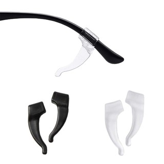 สินค้า ซิลิโคนแว่นตา ที่ยึด แบบตรงกันข้าม ป้องกันการลื่น ประโลม แว่นตา ตะขอสำหรับขาแว่น 1 คู่