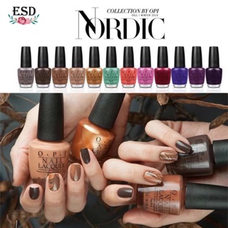 O•P•I Nail Lacquer สีทาเล็บ OPI สีธรรมดา ของแท้ ขนาด 15 ml
