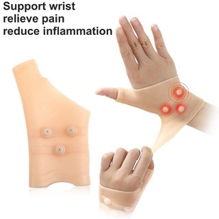 Magnet hand protector ซิลิโคนสวมข้อมือลดปวดแก้อักเสบพลังแม่เหล็ก