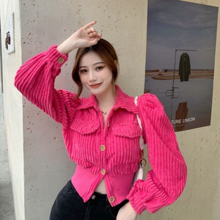 🧁ใหม่สีชมพูปกเวอร์ชั่นเกาหลีเสื้อ ใส่แล้วสวย