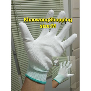 สินค้า ถุงมือพียู ถุงมือกันลื่น ถุงมือกกันบาด ถุงมือช่าง ถุงมือกระชับ ถุงมือกันฝุ่น ถุงมือป้องกันไฟฟ้าสถิตย์ (สินค้าพร้อมส่ง)