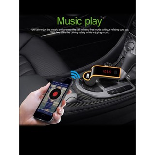 เครื่องรับสัญญาณบลูทูธในรถ บลูทูธติดรถยนต์ Car MP3 Bluetooth Transmitter