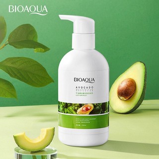 ภาพขนาดย่อของสินค้าโลชั่นบำรุงผิวอโวคาโด BIOAQUA บอดี้โลชั่น ครีมทาผิว ขนาด 250 ml.