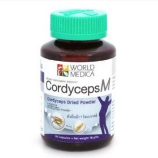 ภาพขนาดย่อของภาพหน้าปกสินค้าCordyceps ถั่งเฉ้า คอร์ดิเซพส์ L /M 36 แคปซูล จากร้าน greenmeup บน Shopee ภาพที่ 3