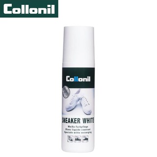 Collonil Sneaker White 100 ml. ผลิตภัณฑ์ดูแลและเคลือบสีขาวสำหรับวัสดุหนัง ผ้า โฟมยางรองเท้าสนีคเกอร์