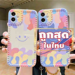 เคส iphone เคสไอโฟน เคสซิลิโคน นุ่มนิ่ม ปกป้องอย่ามีสไตล์ สีขาวหน้ายิ้มใส สำหรับ iPhone  ถูกสุด ดีสุด ส่งเร็วสุด