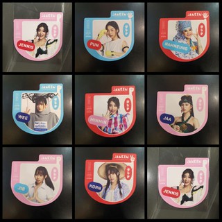 [ Sale ] ที่รองแก้ว Janken งานจังเก้น BNK48 Minmin , CGM48 Champoo Jjae