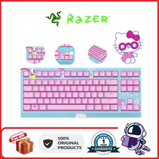 ภาพหน้าปกสินค้าRazer Sanrio Hello Kitty Wired Gaming Keyboard 87-Key Mechanical Gaming Keyboard Backlit Limited Gaming Keyboard(คีย์บอร์ดเกมมิ่ง) ที่เกี่ยวข้อง