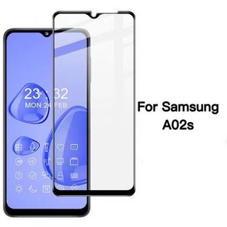 [ส่งจากไทย] ฟิล์มกระจก เต็มจอ กาวเต็มขอบดำ 9H For Samsung A02s คุณภาพดี ติดง่าย