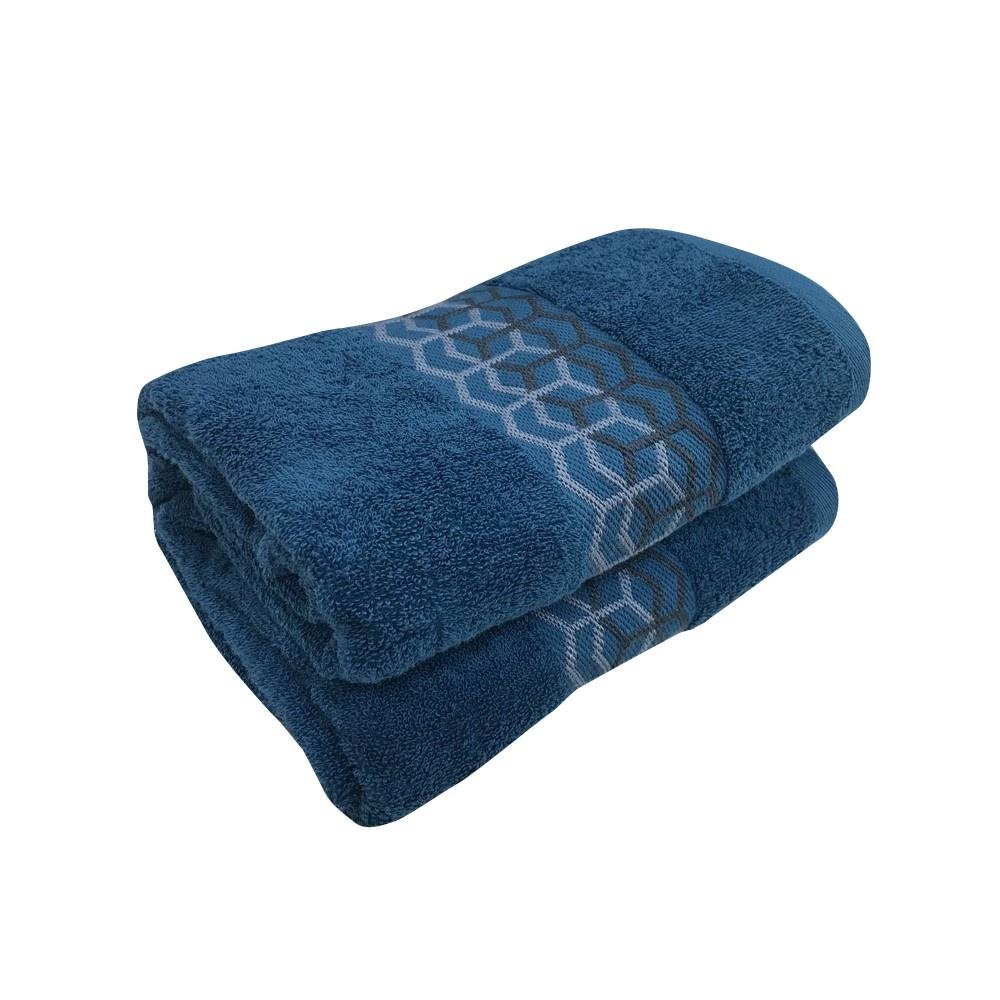 ผ้าเช็ดตัว-ผ้าขนหนู-home-living-style-chain-27x54-นิ้ว-สีน้ำเงิน-ผ้าเช็ดตัว-ชุดคลุม-ห้องน้ำ-towel-home-living-style-chai