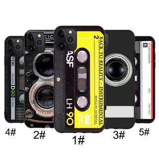 iPhone 11 Pro Max XS XR X 6s 7 8 Plus Soft Cover Vintage Tape Camera Phone Case