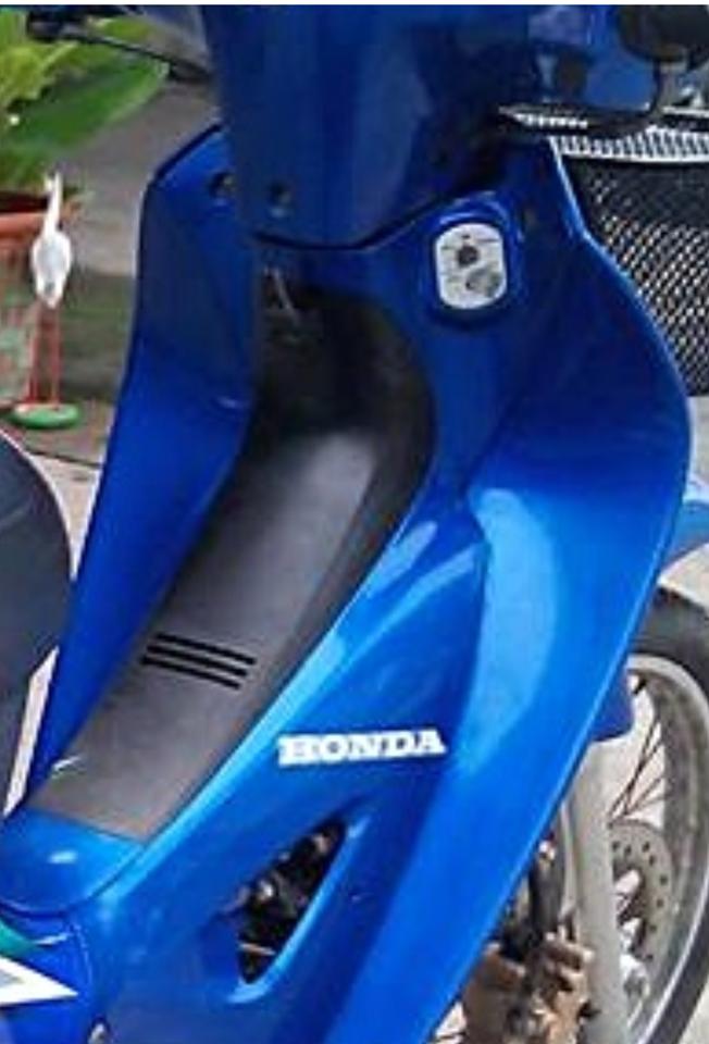 wave-125r-กุญแจใหญ่-ชุดสี-เทา-เฟรมรถ-กรอบรถ-แฟริ่ง-honda-เวฟ125r