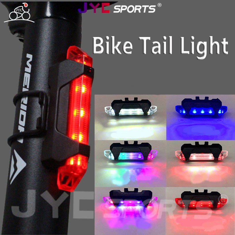 รูปภาพของTaillight ไฟท้ายจักรยาน แบบชาร์จ USB ไฟจักรยาน แสงไฟ LEDลองเช็คราคา