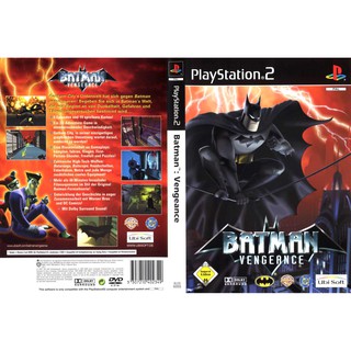 แผ่นเกมส์ PS2 (รับประกัน) Batman Vengeance